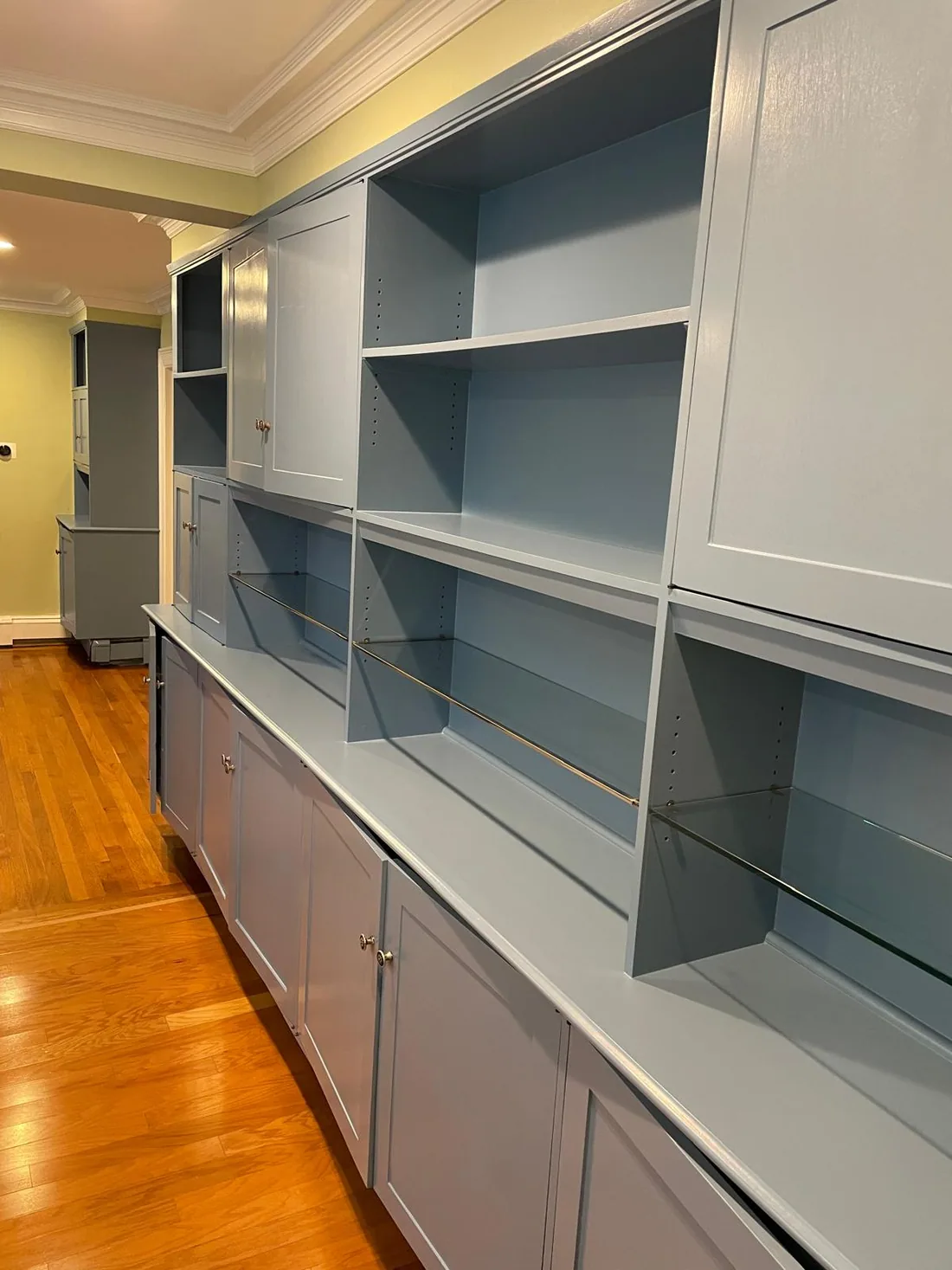 Dining room built-in — after